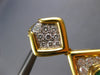 EXTRA LARGE 7.56CT DIAMOND & AAA EMERALD 18KT 2 TONE GOLD OVAL HANGING EARRINGS