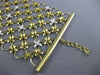 LARGE & LONG 1.30CT DIAMOND 18KT YELLOW GOLD HANDCRAFTED MULTI FLOWER BRACELET