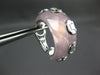 LARGE 37.55CT DIAMOND & AAA PINK QUARTZ 18KT WHITE GOLD CLIP ON HANGING EARRINGS