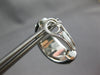 LARGE 27.63CT DIAMOND & AAA BLACK ONYX 18KT WHITE GOLD CLIP ON HANGING EARRINGS