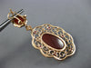 LARGE 3.10CT DIAMOND AAA SAPPHIRE & AGATE 14KT ROSE GOLD FLOWER HANGING EARRINGS