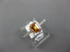 .70CT DIAMOND & AAA CITRINE 18KT WHITE GOLD 3D EMERALD CUT BEZEL FRIENDSHIP RING