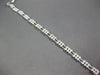 WIDE 1.69CT DIAMOND 14K WHITE GOLD 2 ROW FILIGREE MILGRAIN BEZEL TENNIS BRACELET