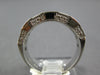 WIDE 1.65CT DIAMOND & RUBY 14KT WHITE GOLD PRINCESS INVISIBLE MULTI SQUARE RING