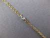 LARGE 4.77CT DIAMOND & AAA GARNET 18KT YELLOW GOLD CIRCULAR FUN FLOATING PENDANT