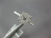 ESTATE .32CT DIAMOND 18KT WHITE GOLD 3D CLASSIC PAVE ROUND FRIENDSHIP RING