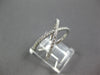 ESTATE WIDE .43CT DIAMOND 18KT WHITE & ROSE GOLD CRISS CROSS INFINITY LOVE RING