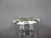 .69CT DIAMOND 18KT WHITE GOLD ROUND 3MM SEMI ETERNITY WEDDING ANNIVERSARY RING