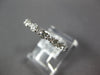 .69CT DIAMOND 18KT WHITE GOLD ROUND 3MM SEMI ETERNITY WEDDING ANNIVERSARY RING