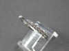 ESTATE .29CT DIAMOND 18KT WHITE GOLD 3D CLASSIC OPEN TENSION 2MM FUN RING