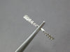 ESTATE .29CT DIAMOND 18KT WHITE GOLD 3D CLASSIC OPEN TENSION 2MM FUN RING