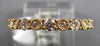 .48CT DIAMOND 18KT YELLOW GOLD FILIGREE SEMI ETERNITY WEDDING ANNIVERSARY RING
