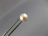 ESTATE AAA 6mm PINK SOUTH SEA PEARL 14K YELLOW GOLD CLASSIC STUD EARRINGS #ELV64