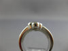 ESTATE LARGE .81CT DIAMOND 14KT WHITE GOLD ETOILE CLUSTER CRISS CROSS FUN RING