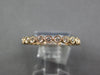 .44CT DIAMOND 18KT ROSE GOLD 3D CLASSIC 2MM FILIGREE ETERNITY ANNIVERSARY RING