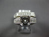 LARGE 1.85CT DIAMOND 14K 2 TONE GOLD 3D SEMI MOUNT FILIGREE ENGAGEMENT RING SET