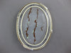 ESTATE EXTRA LARGE 14KT TWO TONE GOLD 3D MULTI COLOR ENAMEL OVAL KUPFER BROOCH