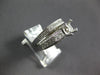 LARGE 1.85CT DIAMOND 14K 2 TONE GOLD 3D SEMI MOUNT FILIGREE ENGAGEMENT RING SET