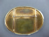 ESTATE EXTRA LARGE 14KT TWO TONE GOLD 3D MULTI COLOR ENAMEL OVAL KUPFER BROOCH