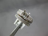LARGE 1.85CT DIAMOND 14K 2 TONE GOLD 3D SEMI MOUNT FILIGREE ENGAGEMENT RING SET