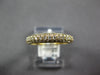 .72CT DIAMOND 18KT YELLOW GOLD 3D CLASSIC 3 ROW PAVE WEDDING ANNIVERSARY RING