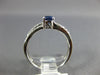 .97CT DIAMOND & AAA SAPPHIRE 18KT WHITE GOLD OVAL & ROUND SWIRL ENGAGEMENT RING