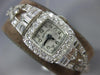 ANTIQUE HAMILTON 3.0CT DIAMOND PLATINUM 3D SQUARE MULTI SHAPE LADIES WATCH #2071