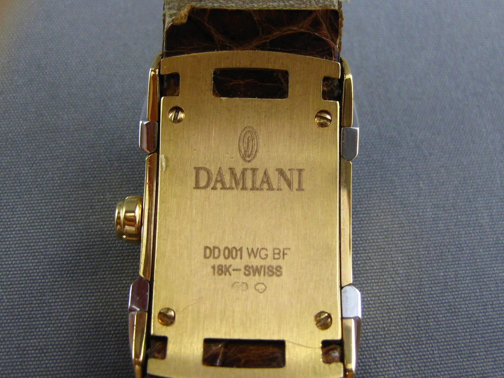 EGO women's watch by Damiani in 18 kt white gold and diamonds – Gulino  Gioielli