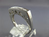 .36CT DIAMOND 18KT WHITE GOLD PRINCESS CHANNEL BAR HEART STAR ANNIVERSARY RING