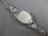 ANTIQUE HAMILTON 3.0CT DIAMOND PLATINUM 3D SQUARE MULTI SHAPE LADIES WATCH #2071