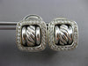 1.30CT DIAMOND 925 SILVER FILIGREE CLIP ON HANGING DAVID YURMAN EARRINGS #27038