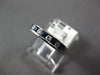 .63CT DIAMOND & AAA SAPPHIRE 18KT WHITE GOLD 3D CHANNEL WEDDING ANNIVERSARY RING