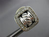 1.30CT DIAMOND 925 SILVER FILIGREE CLIP ON HANGING DAVID YURMAN EARRINGS #27038