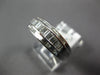 WIDE 1.10CT DIAMOND 18KT WHITE GOLD 3D BAGUETTE CHANNEL WEDDING ANNIVERSARY RING