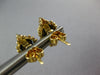 ANTIQUE AAA SOUTH SEA PEARL 14K YELLOW GOLD 3D FILIGREE STUD EARRINGS #26754