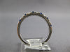 .60CT DIAMOND & AAA SAPPHIRE 18KT WHITE GOLD 3D SEMI ETERNITY ANNIVERSARY RING