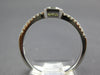 SMALL .68CT DIAMOND & AAA GREEN AMETHYST 18KT WHITE GOLD CUSHION CUT BEZEL RING