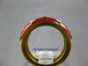 ESTATE .15CT DIAMOND & REED ENAMEL 18KT YELLOW GOLD ETOILE 5MM FUN RING