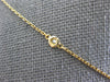 3.8CT DIAMOND & AAA RUBY 14KT YELLOW GOLD PRINCESS MARQUISE BY THE YARD NECKLACE