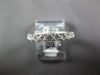 ESTATE .83CT DIAMOND 18K WHITE GOLD SHARED PRONG 3/4TH ETERNITY ANNIVERSARY RING