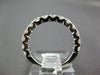 ESTATE .83CT DIAMOND 18K WHITE GOLD SHARED PRONG 3/4TH ETERNITY ANNIVERSARY RING