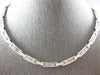 TIFFANY & CO .90CT DIAMOND 18K WHITE GOLD ROMAN NUMERAL ETERNITY TENNIS NECKLACE