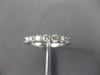 .70CT DIAMOND 14KT WHITE GOLD 3D SEVEN STONE SHARE PRONG ANNIVERSARY RING #26744