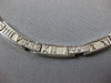 TIFFANY & CO .90CT DIAMOND 18K WHITE GOLD ROMAN NUMERAL ETERNITY TENNIS NECKLACE