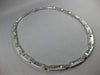 TIFFANY & CO .90CT DIAMOND 18K WHITE GOLD ROMAN NUMERAL ETERNITY TENNIS NECKLACE