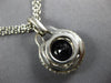 ESTATE LARGE 10.15CT DIAMOND & AAA AMETHYST 18KT WHITE GOLD ROUND HALO PENDANT