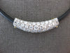 3.5CT DIAMOND 18KT 2 TONE GOLD CLASSIC MULTI ROW HAPPY FACE RUBBER NECKLACE