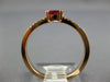 .39CT DIAMOND & AAA RUBY 14KT ROSE GOLD 3D CLASSIC OVAL & ROUND FRIENDSHIP RING