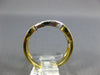 ESTATE .17CT DIAMOND 18KT WHITE & YELLOW GOLD 3D MULTI ROW WAVE FUN RING