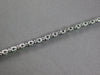 4.17CT DIAMOND & AAA EMERALD 18K WHITE GOLD CLASSIC OVAL & ROUND TENNIS BRACELET